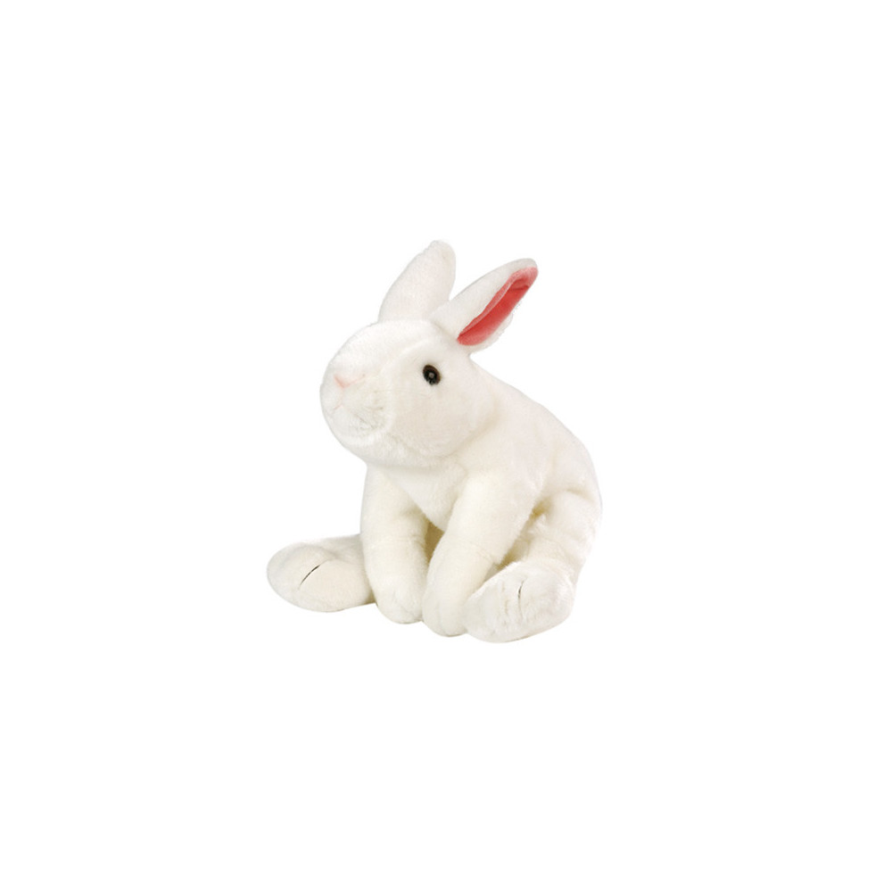 Calinoux, peluche lapin blanc Calinoux, peluche lapin blanc