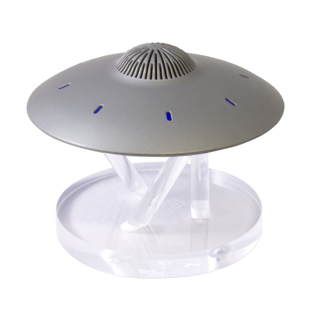 Enceinte Bluetooth en lévitation UFOSOUND Silver Satiné Enceinte Bluetooth en lévitation UFOSOUND Silver Satiné