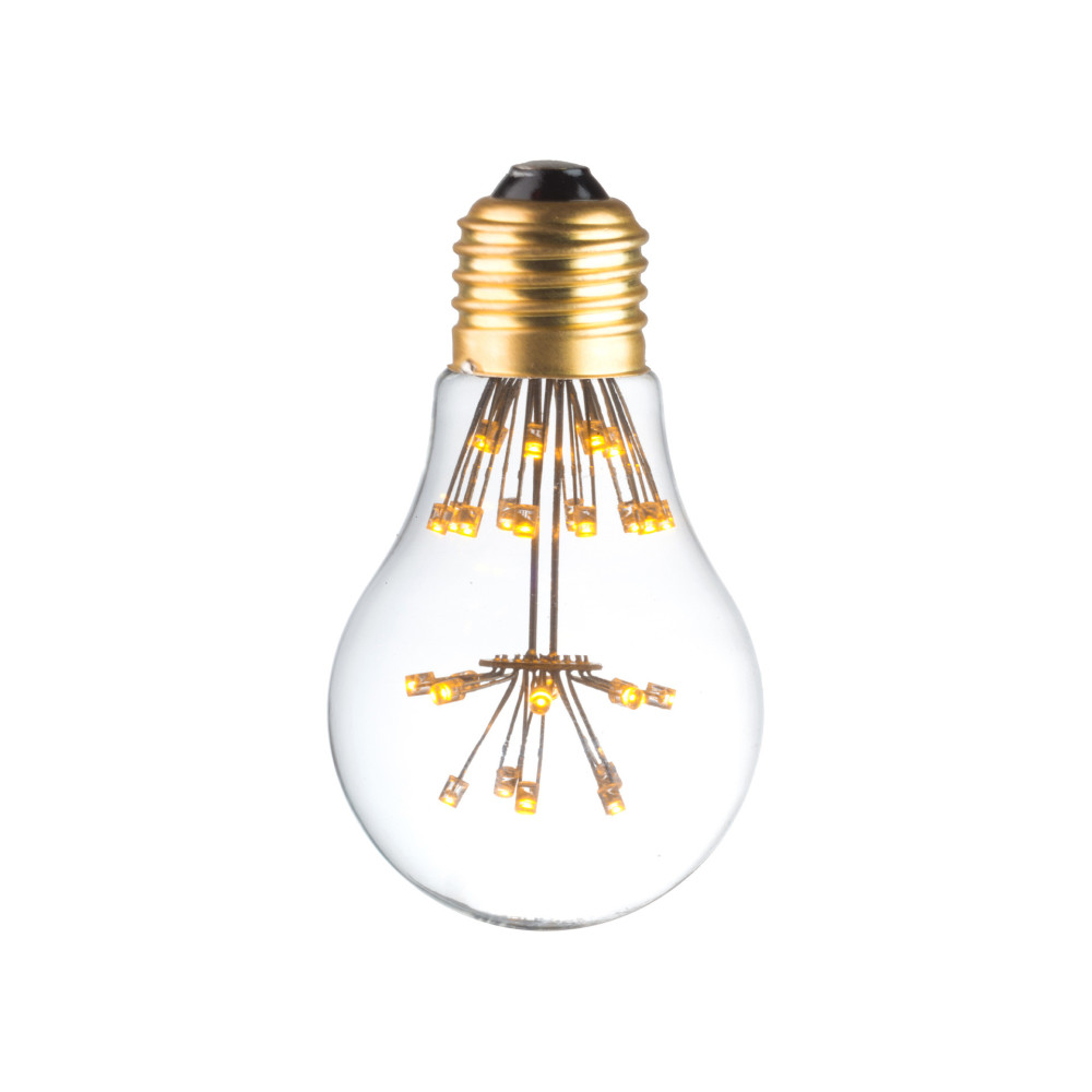 LAMPE DECO A60 E27 BLANC CHAUD ALLUMEE LAMPE DECO A60 E27 BLANC CHAUD ALLUMEE