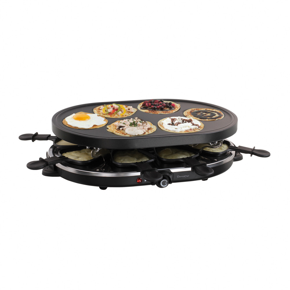 Appareil à raclette et mini-crêpes Appareil à raclette et mini-crêpes