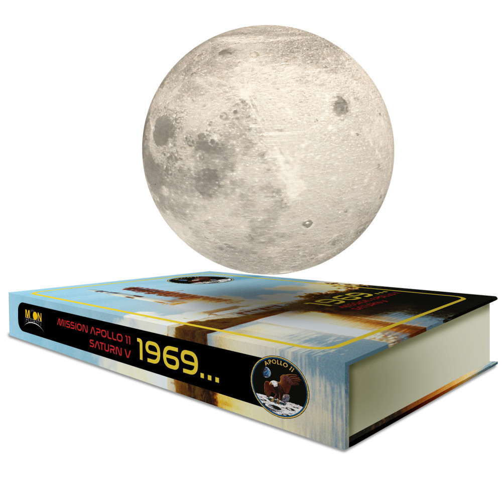 Base électromagnétique « Livre » MOONFLIGHT 1969 - Apollo 11 Base électromagnétique « Livre » MOONFLIGHT 1969 - Apollo 11