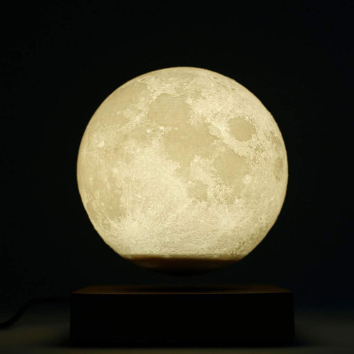 Globe Lune 3D en lévitation...