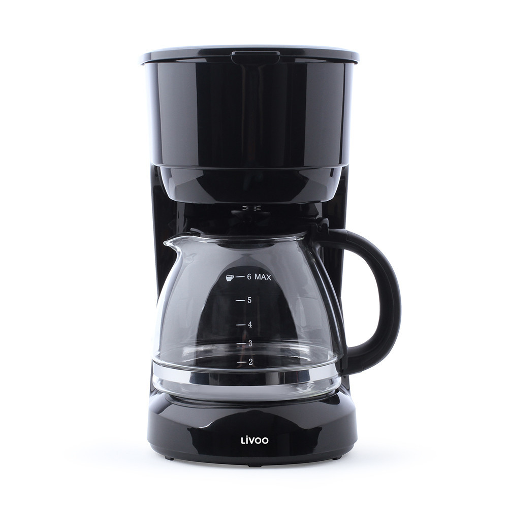 Cafetière à filtre Moulinex Principio – 10/12 tasses – Noire - Électroménager