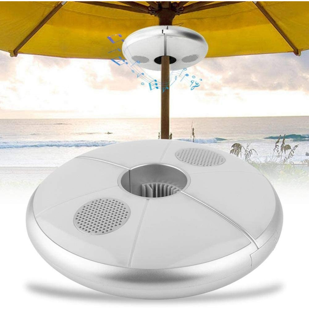 Lampe boule lumineuse étanche avec haut-parleur Bluetooth