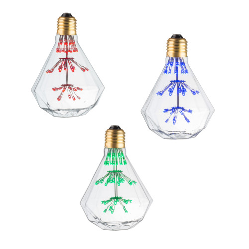 Pack 3 ampoules E27 LED...