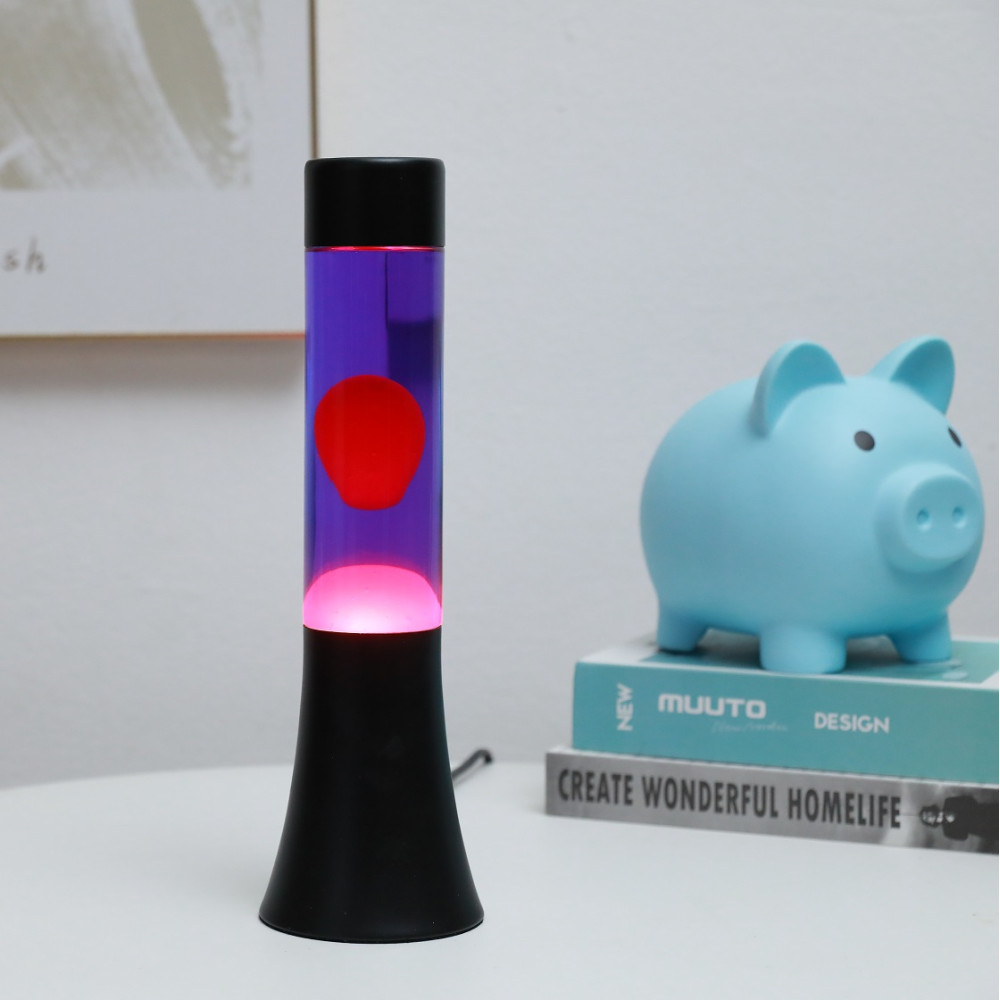 VERRE DE RECHANGE Lava Lampe Jenny Violet Paillettes Bouteille pour à