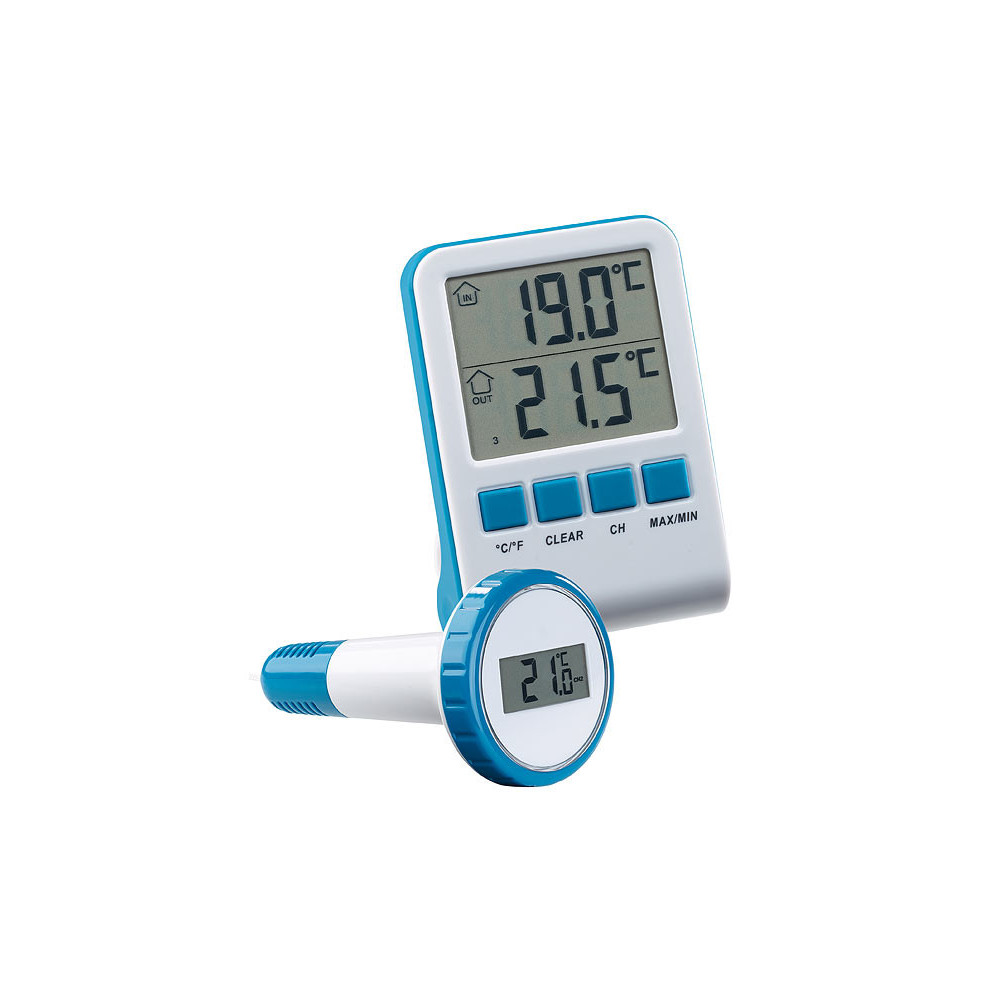 Thermomètre de piscine sans fil - rayon max de 30m so75633a Piscine