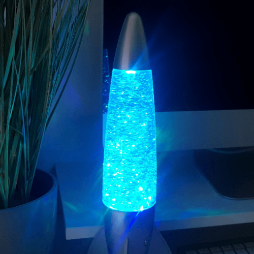 Lampe à paillettes LED déco...