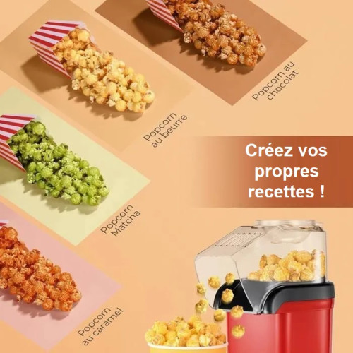 Machine à pop-corn rouge...