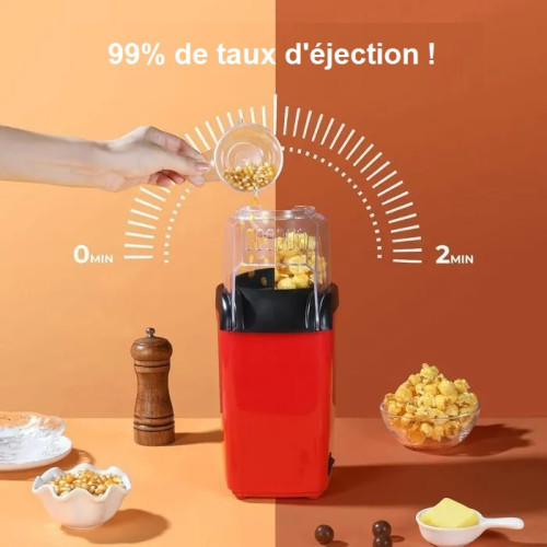 Machine à pop-corn rouge...