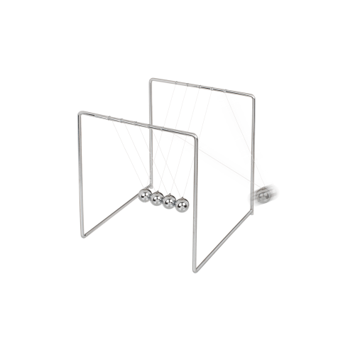 Balancier de Newton en métal