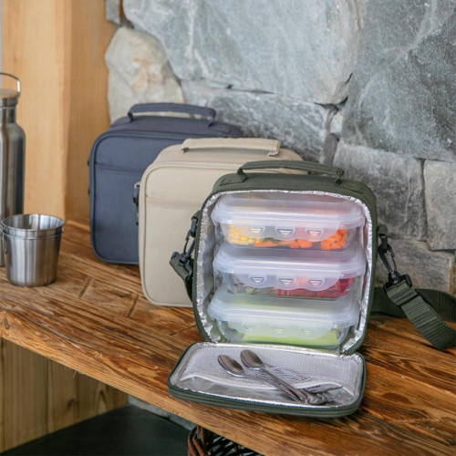 Set sacoche Lunch Box Vert