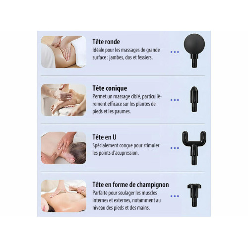 Pistolet de massage compact...