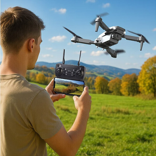 Drone quadricoptère pliable...