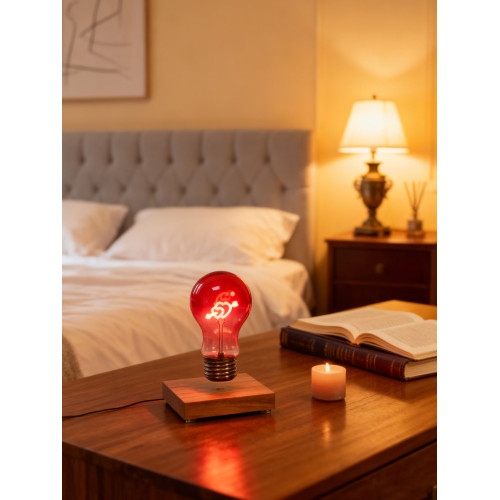 Ampoule en lévitation RED...
