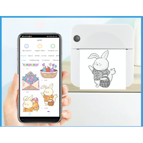 Mini-imprimante Bluetooth...