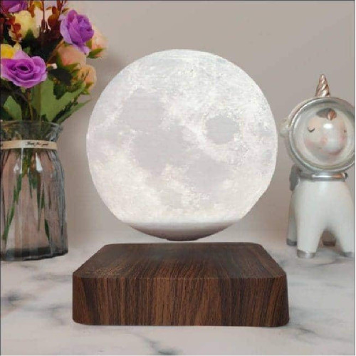 Globe Lune 3D en lévitation...