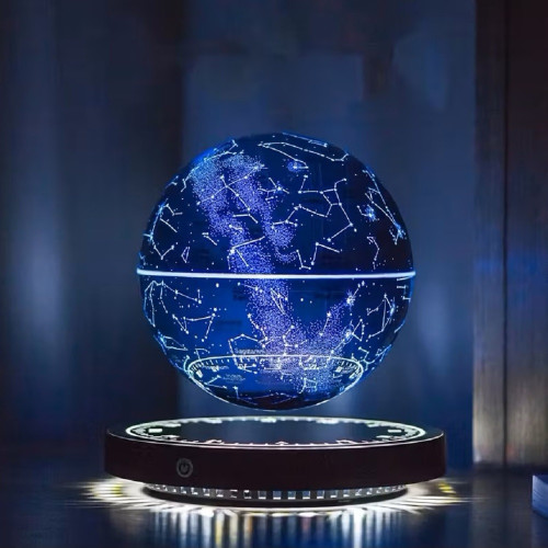 Base électromagnétique noire avec induction - Globe Constellations