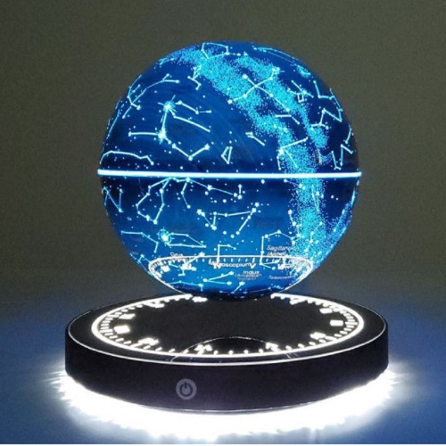 Base électromagnétique noire avec induction - Globe Constellations