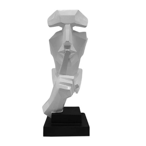 Statue Design Mr Chut Blanc...