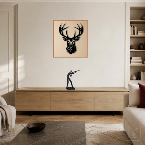 Statuette Chasseur ou...