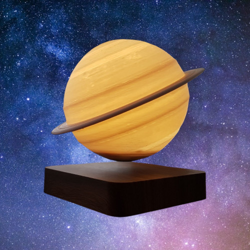 Globe SATURNE 3D incliné en...
