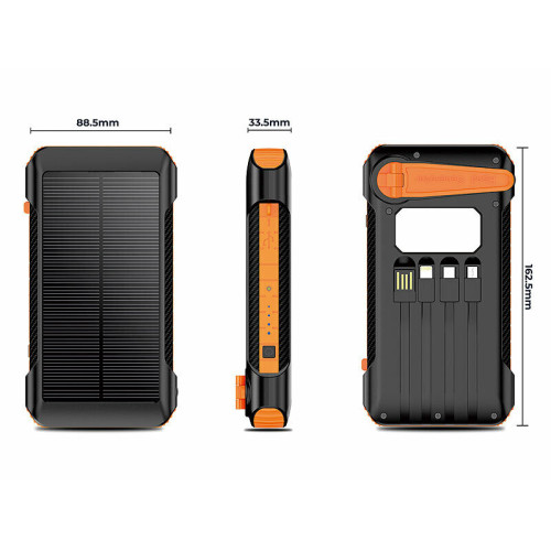 Batterie externe solaire et...