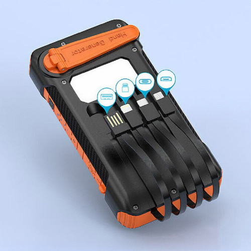 Batterie externe solaire et...