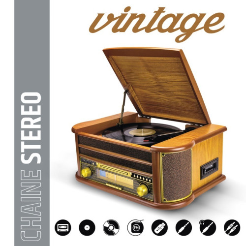 Platine vinyle Rétro...